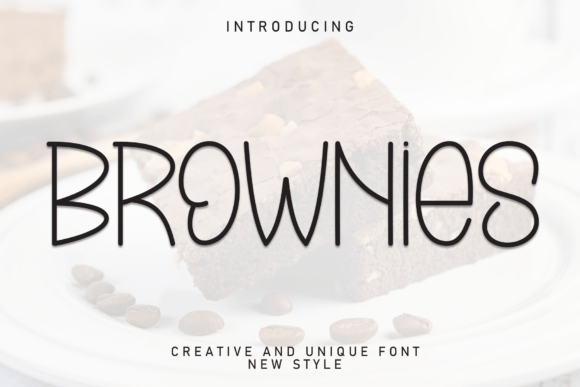 Discover Brownies: A Sweet Handwritten Font for Joyful Designs