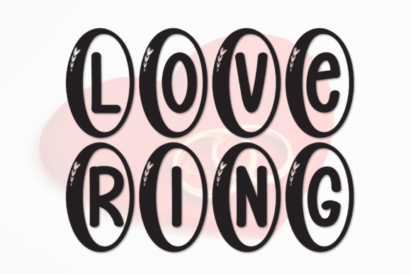 Finding the Right Vibe: A Look at the Love Ring Typeface