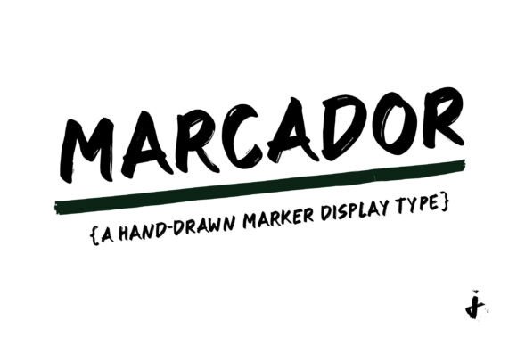 Marcador: The Bold Marker Font for Authentic Design